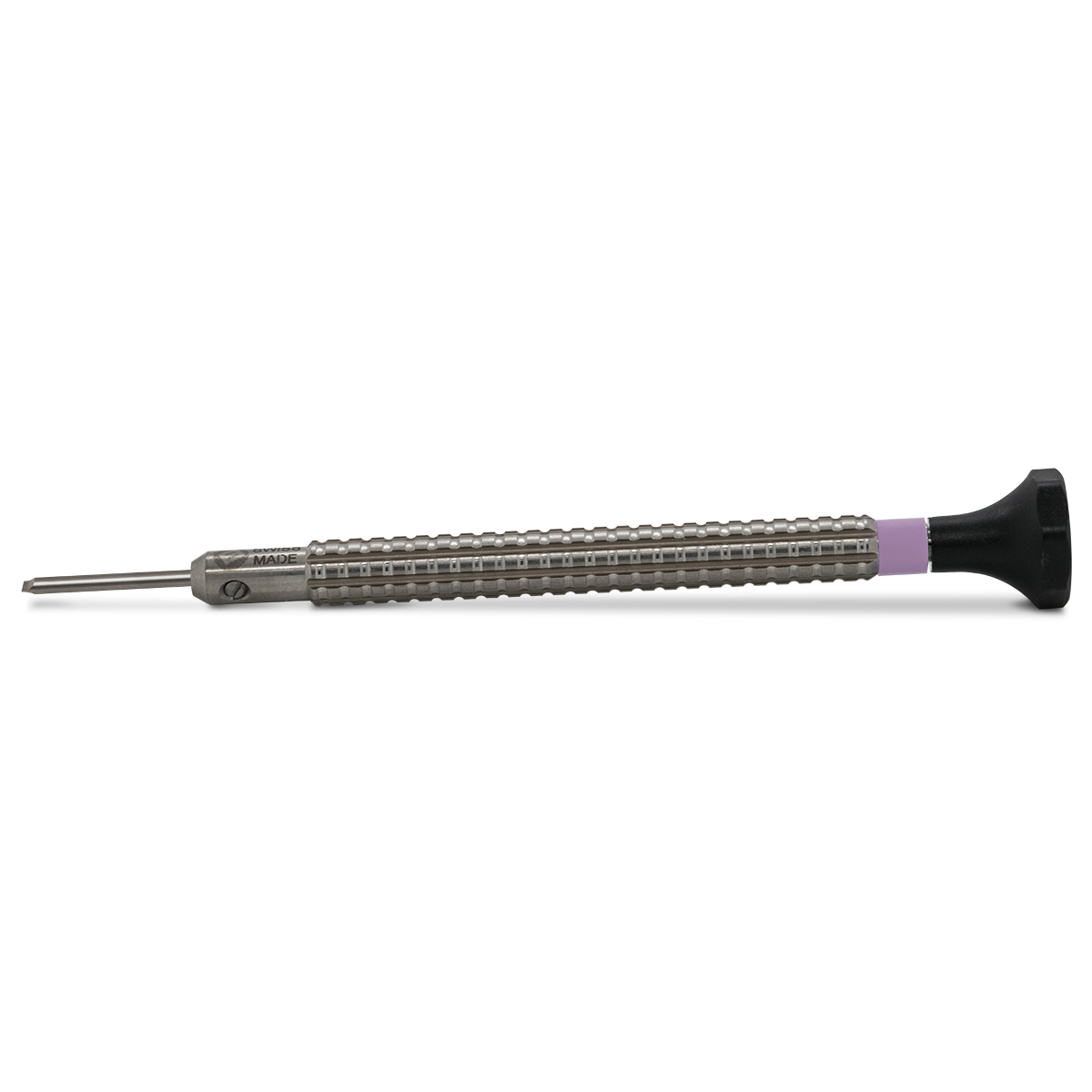 Bergeon 7965-MFP-160 Schraubendreher, Klinge 1,6 mm, Parallelschliff, violett, für Drehmomenttrommeln