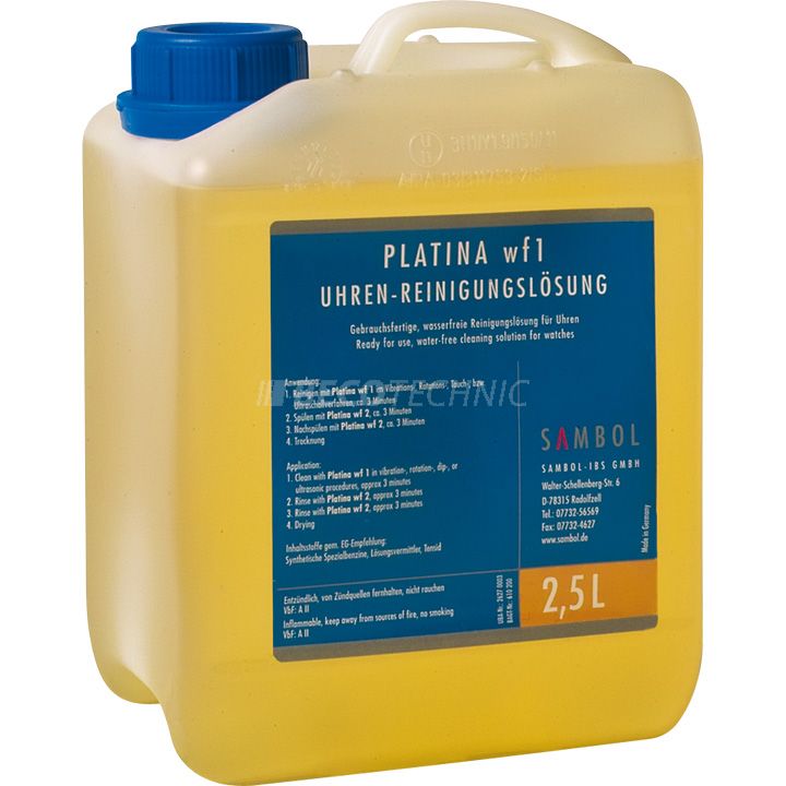 Sambol Platina wf1 Uhren-Reinigungslösung, 2,5 l