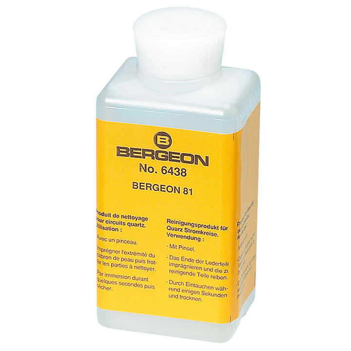 Bergeon 6438 product for cleaning quartz circuits 200 ml