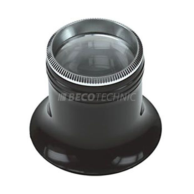 Asco Watchmaker magnifier type H, Magnification 2,5x, Black