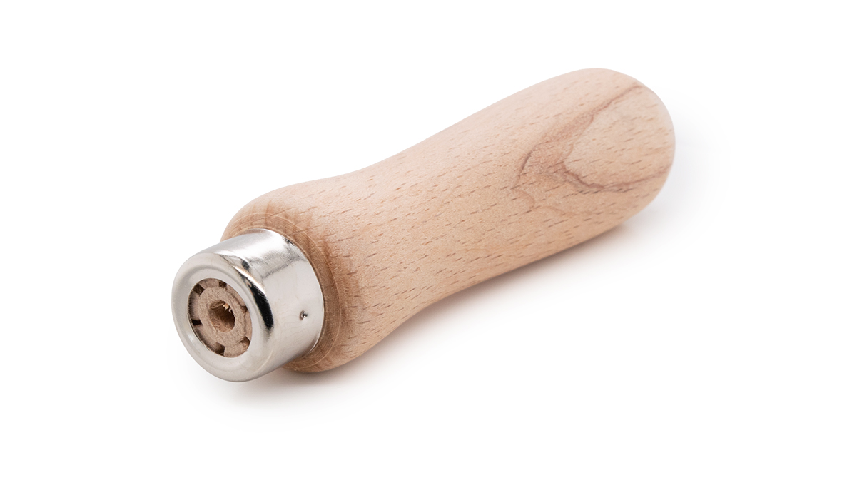 Wooden handle for precision files, 100 mm