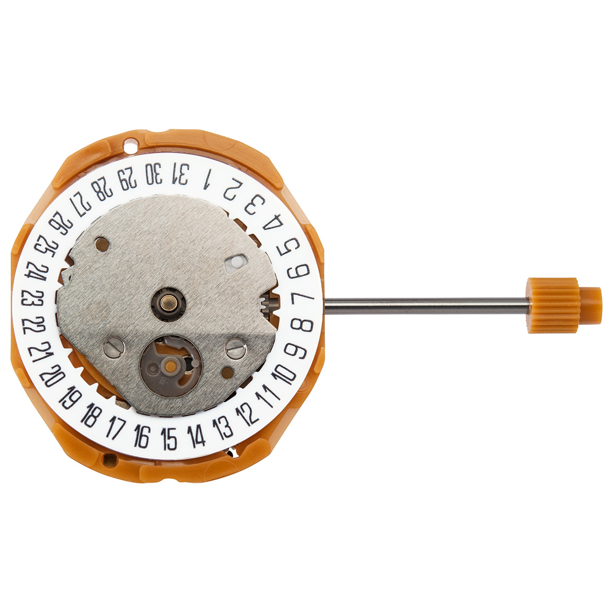 AU-Werk Miyota GL15 6 3/4 x 8''' DATE6 NO SC gilt Quarz (364 | SR621SW)