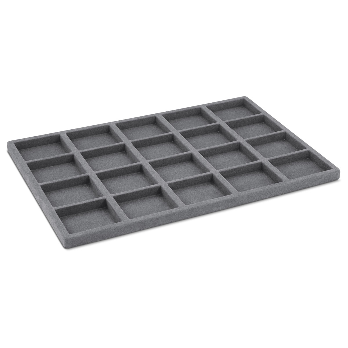 Inlay with 15 compartments, 65 x 75 mm, for tray N° 069002