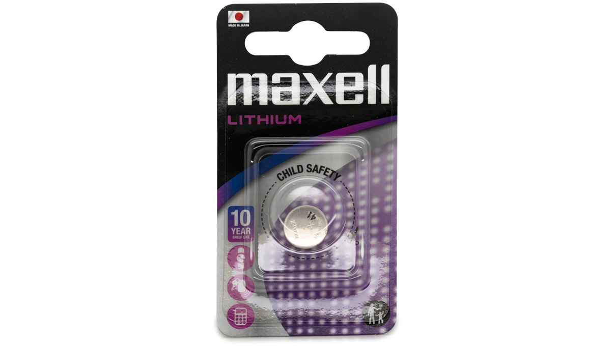 Maxell Lithium battery CR 2032 in a blister
