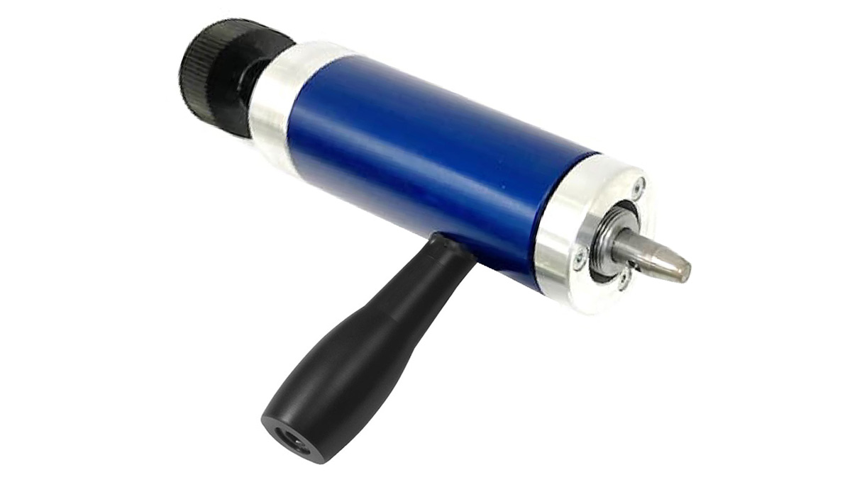 Ergo hand polisher with right-hand thread, for M16x1 collets (universal drill chuck and jaws are not included)