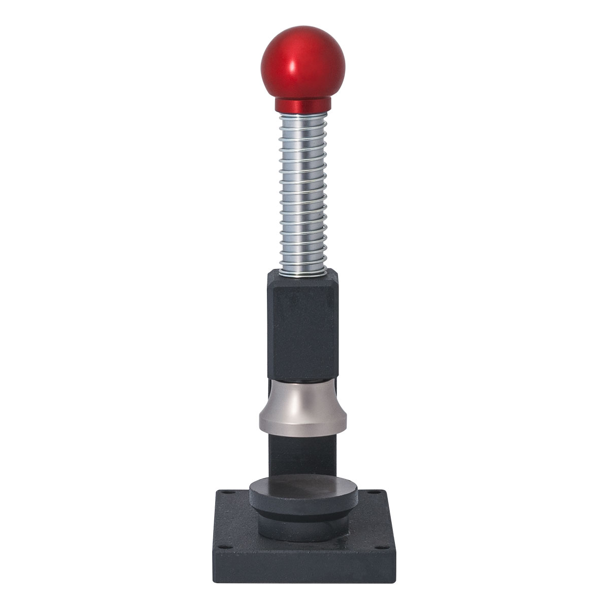 Planishing punch, plate-Ø 78 mm, steel, with recuperating spring
