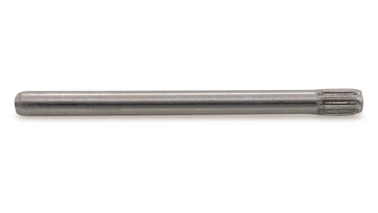 Assortment of bracelet pins, knurled, Ø 1 mm, length 6 - 22 mm, 90 pieces