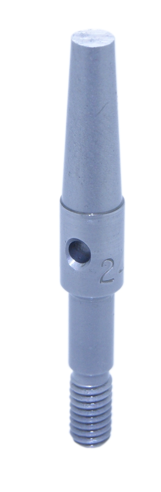 Badeco Spitze für Niet- und Fasserhammer, rund und glatt, 2,50 mm