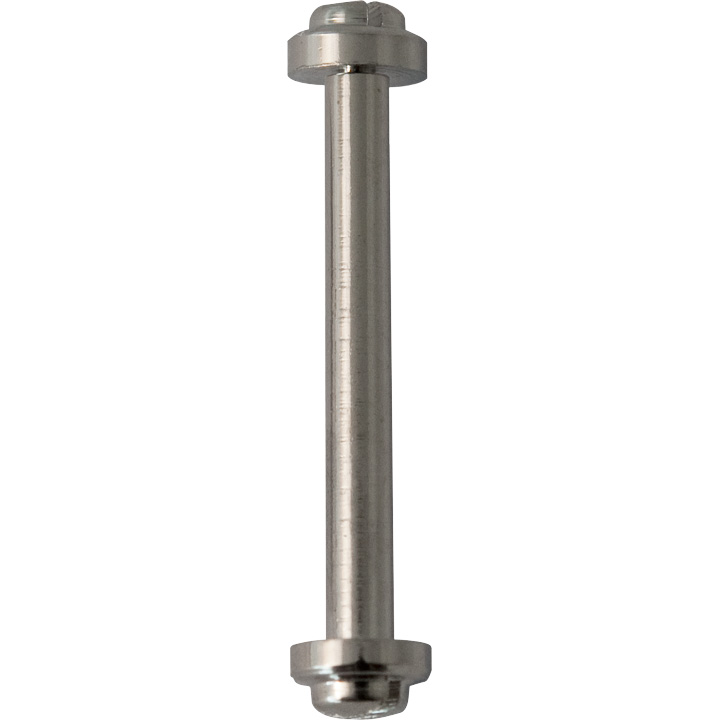 100 T-Bars white for threading Ø 1,35 mm length 12,0 mm