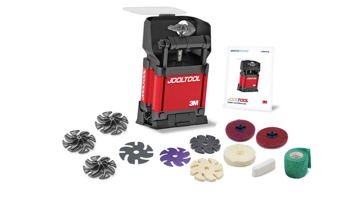 Jooltool basic kit  Ø 75 mm, for grinding and polishing metal