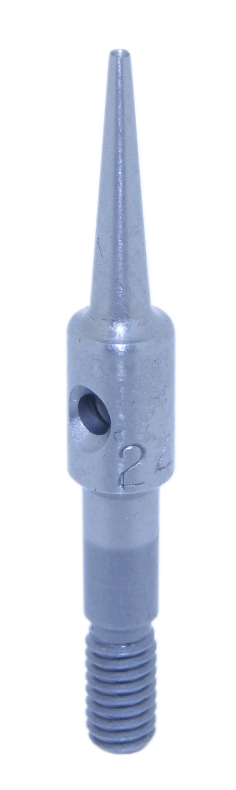 Badeco tip for mallet, round and concave, 0.80 mm