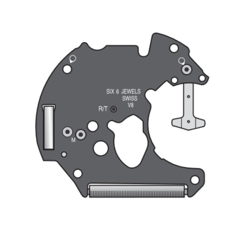 ETA04000.255441.417649 Electronic Module SWISS V8, 6 stones GP