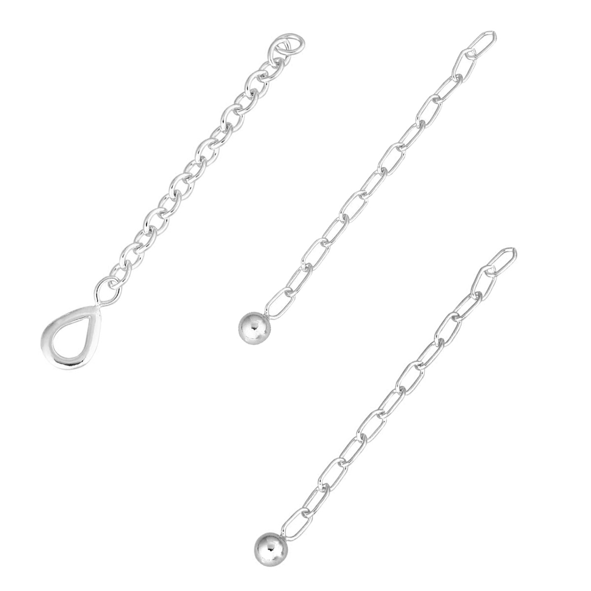 Verlängerungskettchen Silber