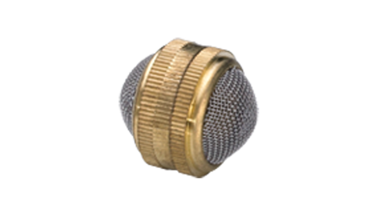 Cápsula de tamiz pequeña, metal, Ø 16 mm
