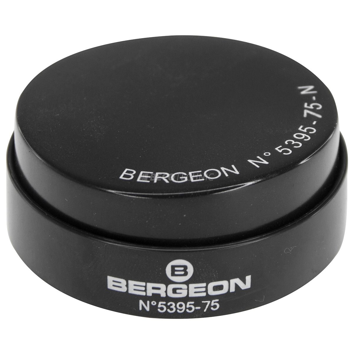 Bergeon 5395-75-N montagekussen, gel, zwart, Ø 75 mm