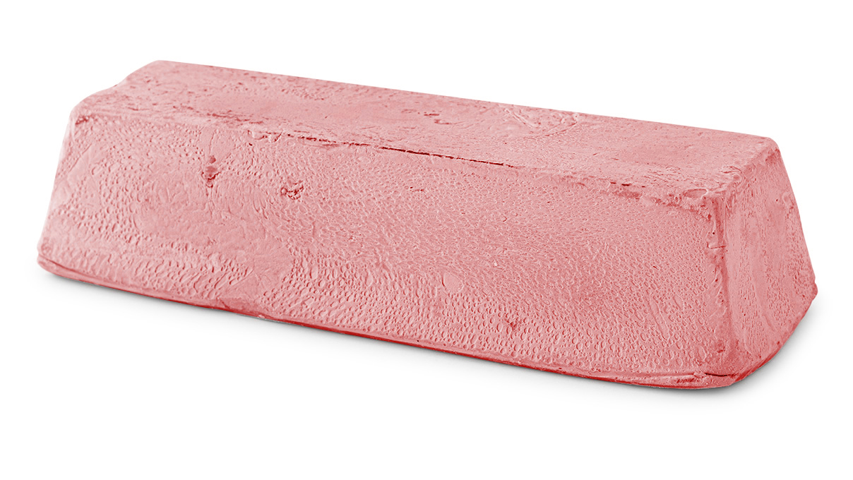 Coarse polishing compound for grinding, brushing, polishing and buffing