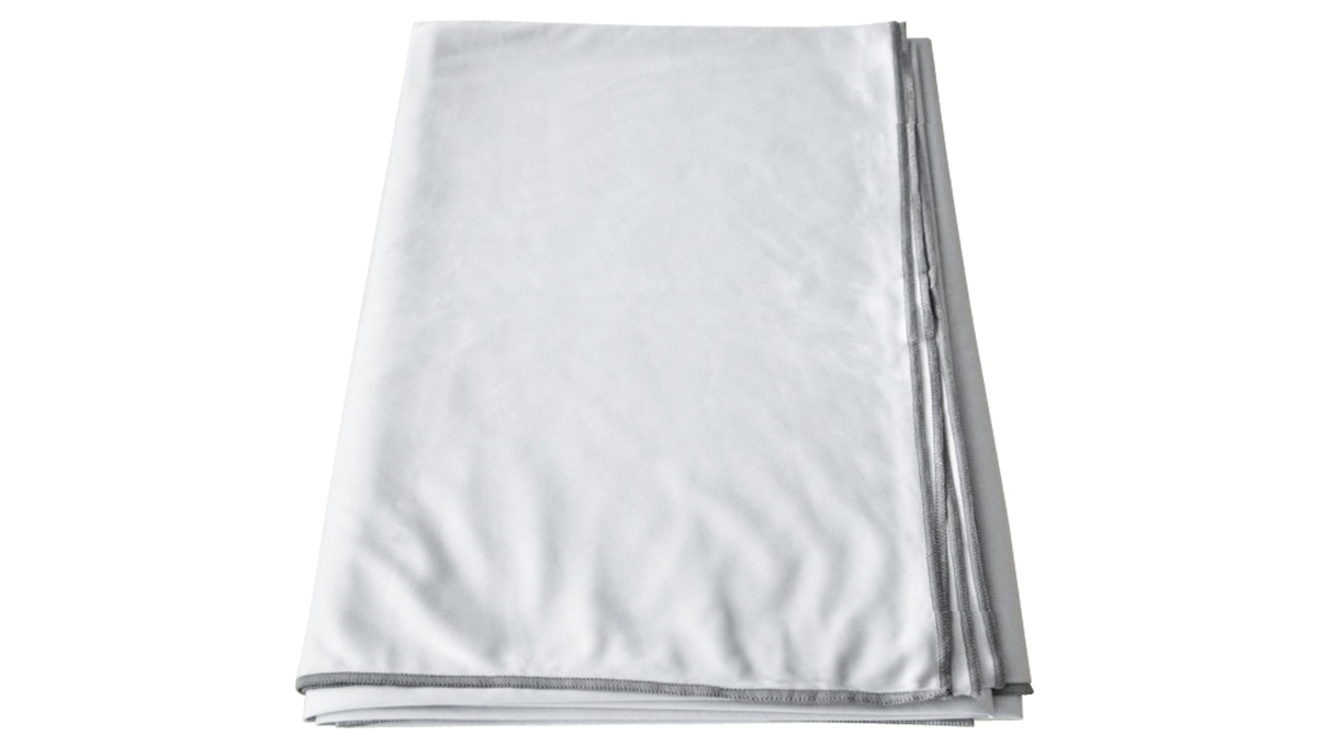Protection cloth, microfiber, gray, 215 x 140 cm