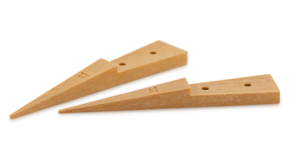 Dumont set spare tips for tweezers, made from wood, N° 216450