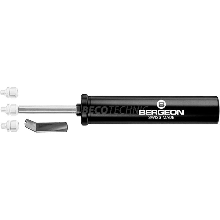 Bergeon 5011 pump for removing unbreakable glasses