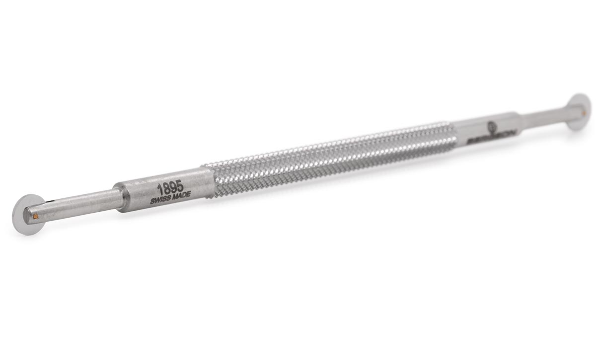 Bergeon 1895-AC6 assortiment van roller verzinkboren, 6 stuks