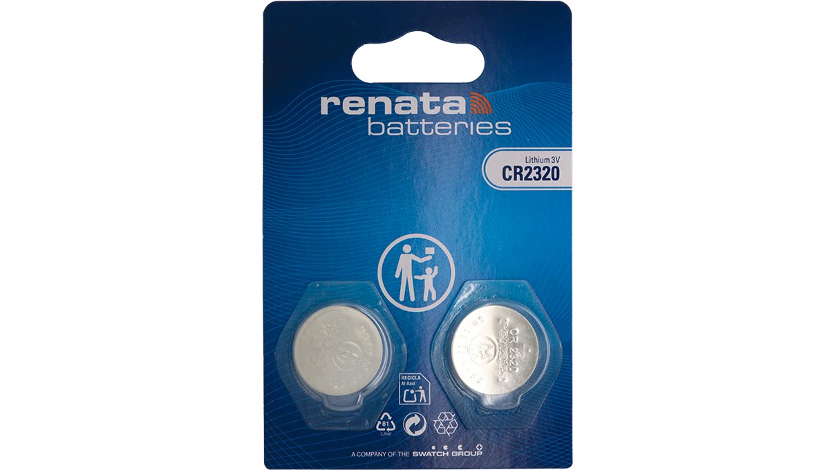 Renata CR 2320 lithium, 2-pack
