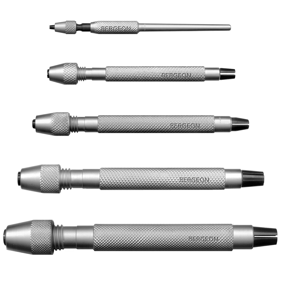Bergeon 30026-A Sortiment von 5 Stiftenklöbchen