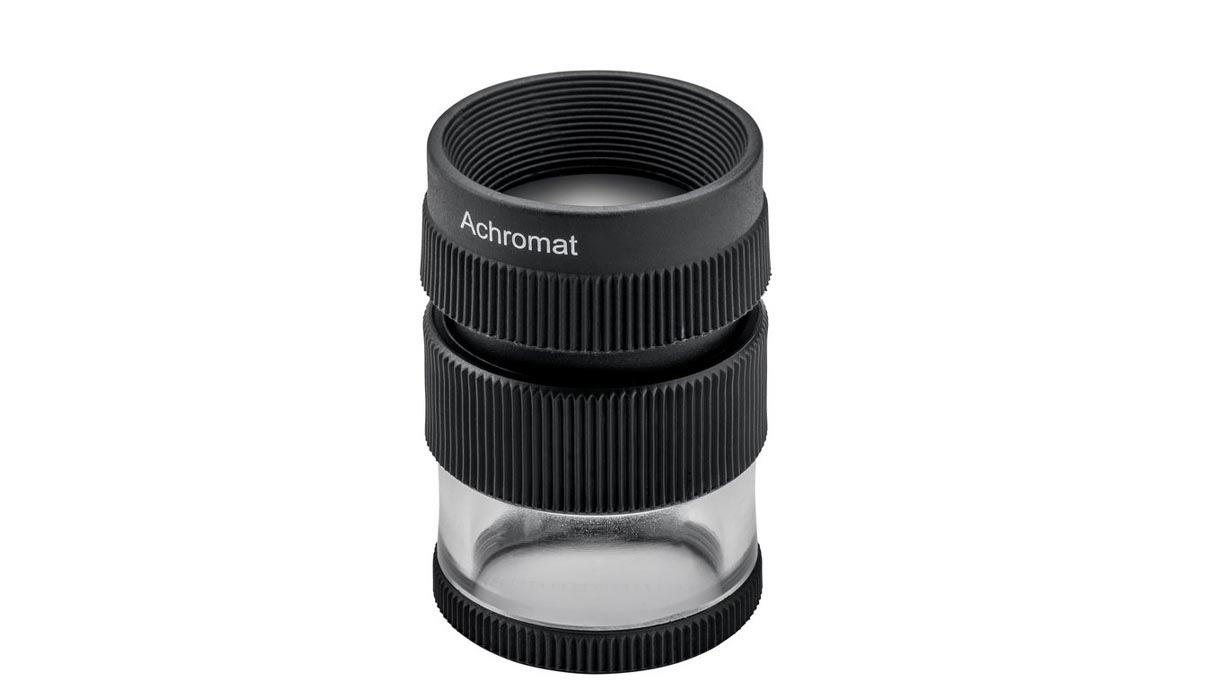 Eschenbach 11547 Präzision-Skalenlupe, Ø 23 mm, Vergrößerung 7x