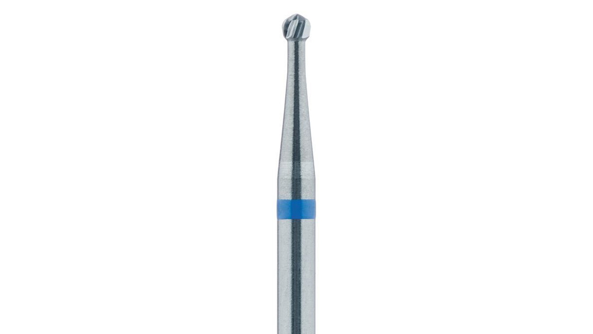 Fräser HM 71, Hartmetall, Kugel, Ø 2,1 mm