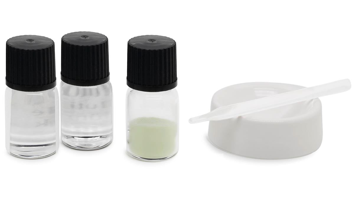 Swiss Super-LumiNova Set zur Herstellung von Leuchtpaste, GL C3