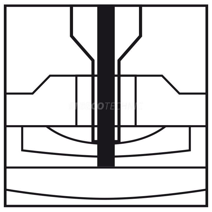 Bergeon 7718-1A automatsiche oligever, zwart