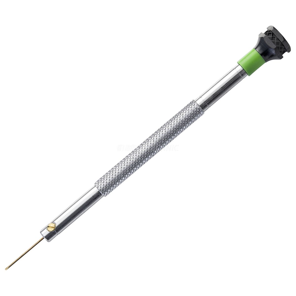 BasicPlus screwdriver, slot, 0,5 mm, green, antimagnetic