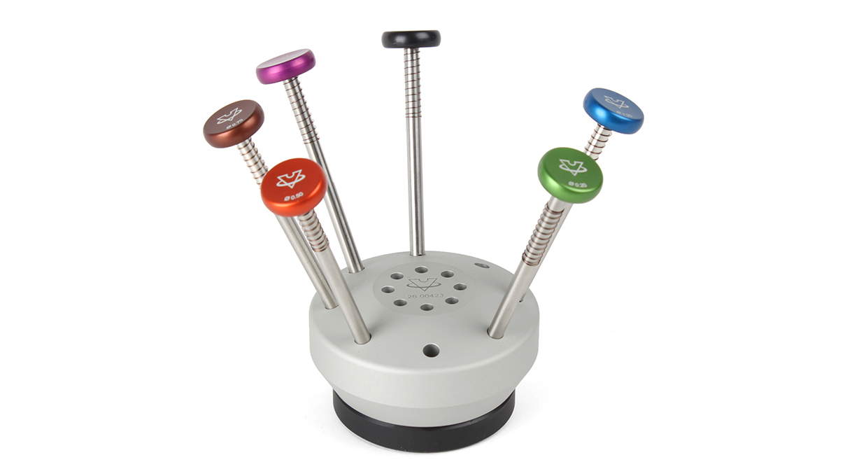 VOH Rotating broach holder for 8 broaches of the Pavix Extra system