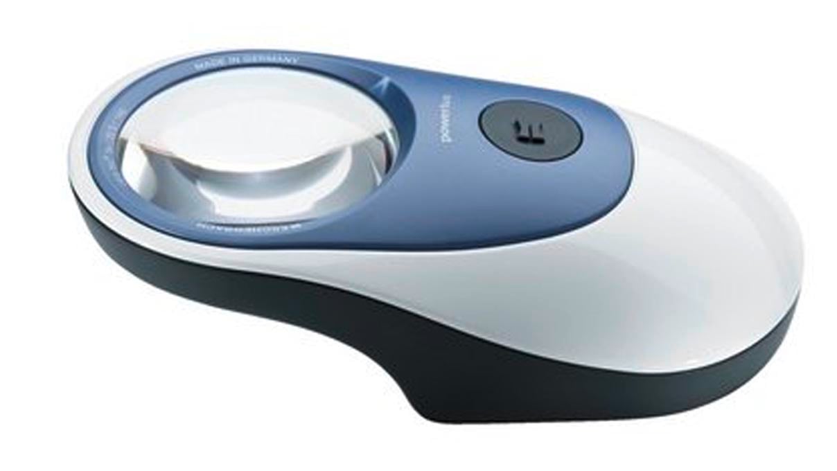 Eschenbach 1586281 powerlux, Illuminated magnifier, 3000 K, magnification 7x