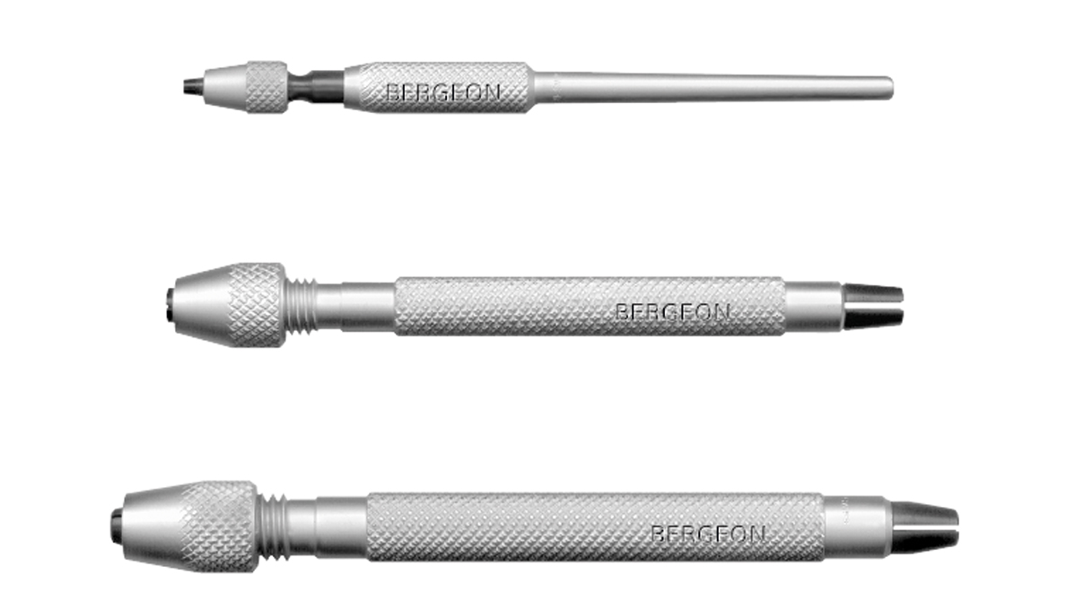 Bergeon 30026-D Sortiment Stiftenklöbchen, 3 Stück