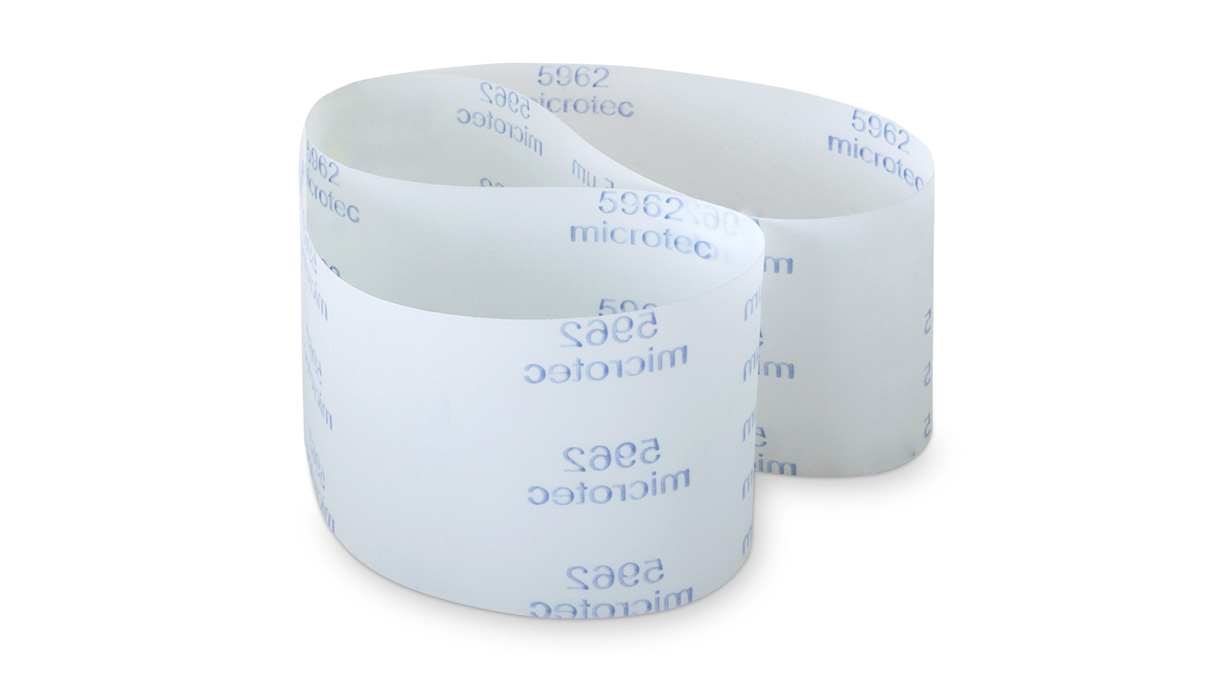 Microtec 5962 Banda de lijado sin fin, grano P500, 100 x 1000 mm