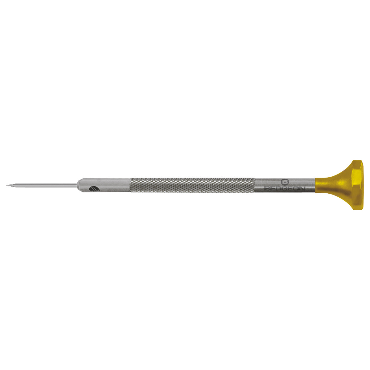 Bergeon 30081-080 screwdriver, blade 0,8 mm, yellow