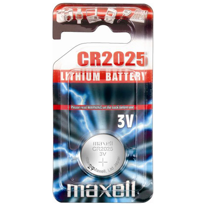 Maxell CR 2025 Lithium 1er Blister