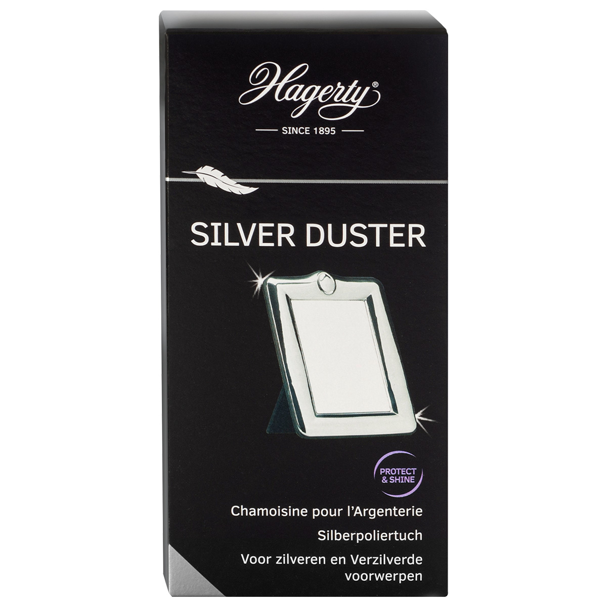 Hagerty Silver Duster, jewelry care cloth for silver, 55 x 35 cm
