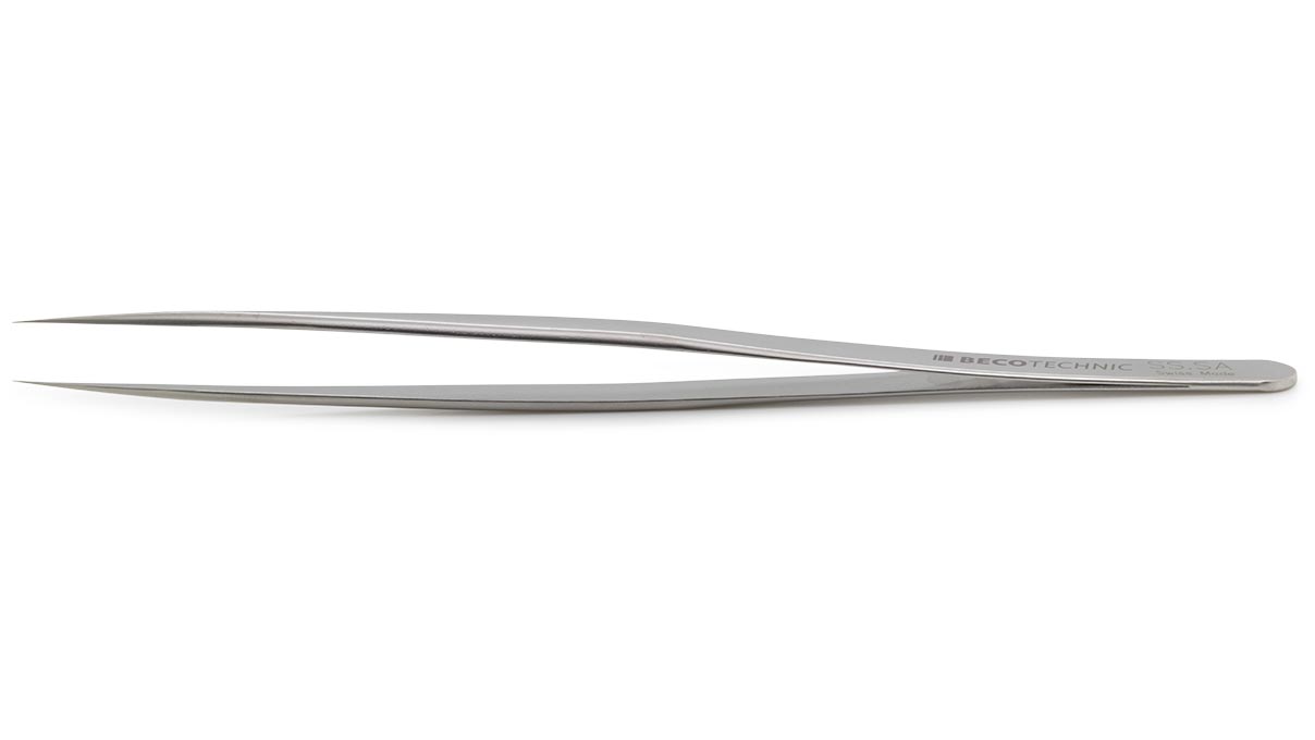 Beco Technic tweezers, Shape SS, Stainless steel, SA, 140 mm