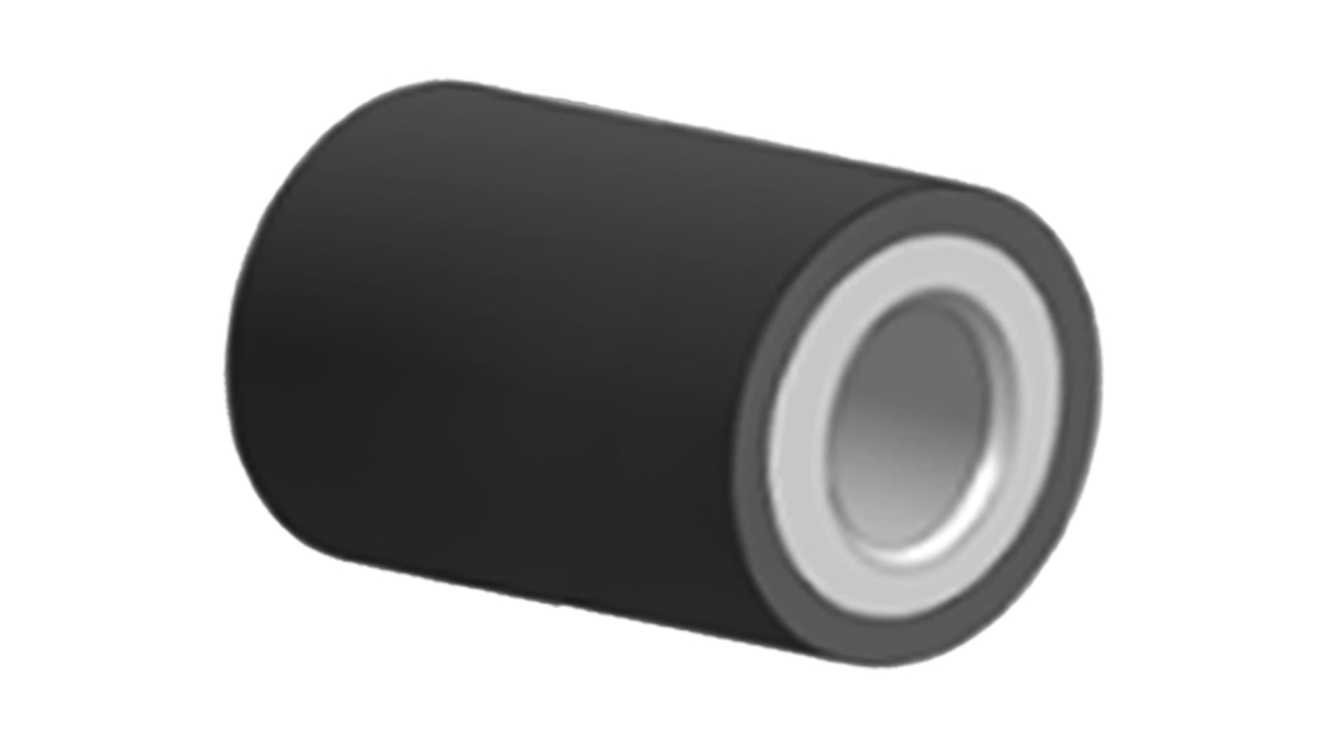 Micromecalp Antriebsrolle für Bandschleifeinheiten, Ø 65 mm, Härte 90 SH