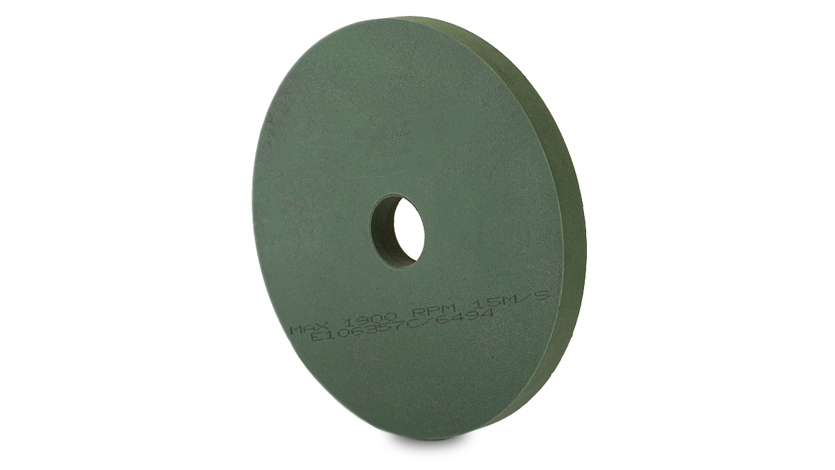 Soft, super-flexible grindstone for polishing 240 KFP Ø 150 x 12 x 25 mm