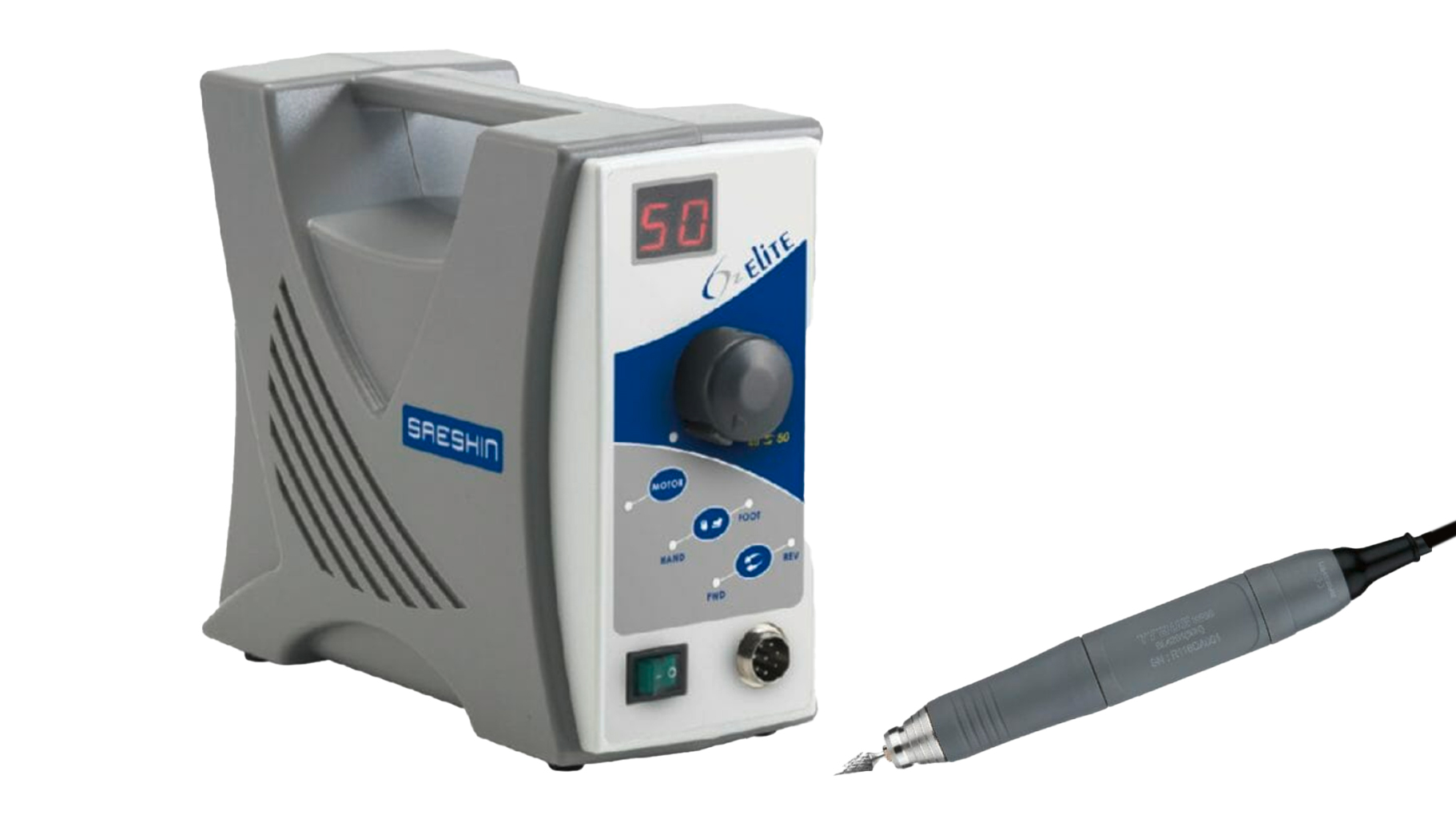 Mikromotor Saeshin Oz Elite mit Handstück H 180