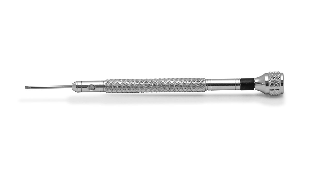 Bergeon 30080-04 screwdriver, blade 1 mm, black