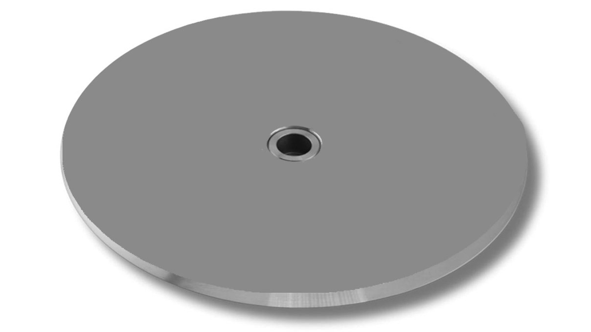Micromecalp Edelstahlscheibe, Ø 240 mm