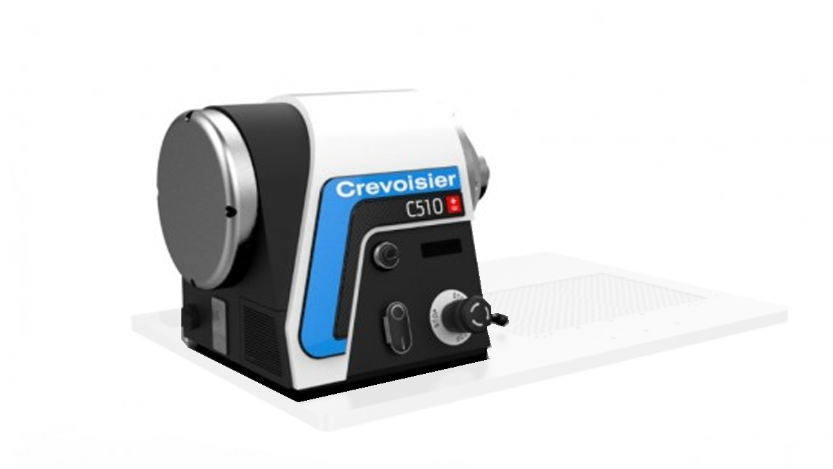 Crevoisier C510:  Polijstmachine (M12) voor montage op de werkbank (400 V)