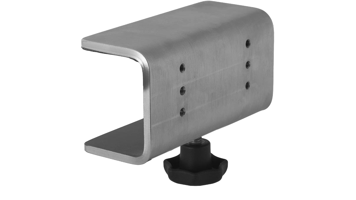 Table clamp for GRS 004-557 mounting bracket, incl. screws
