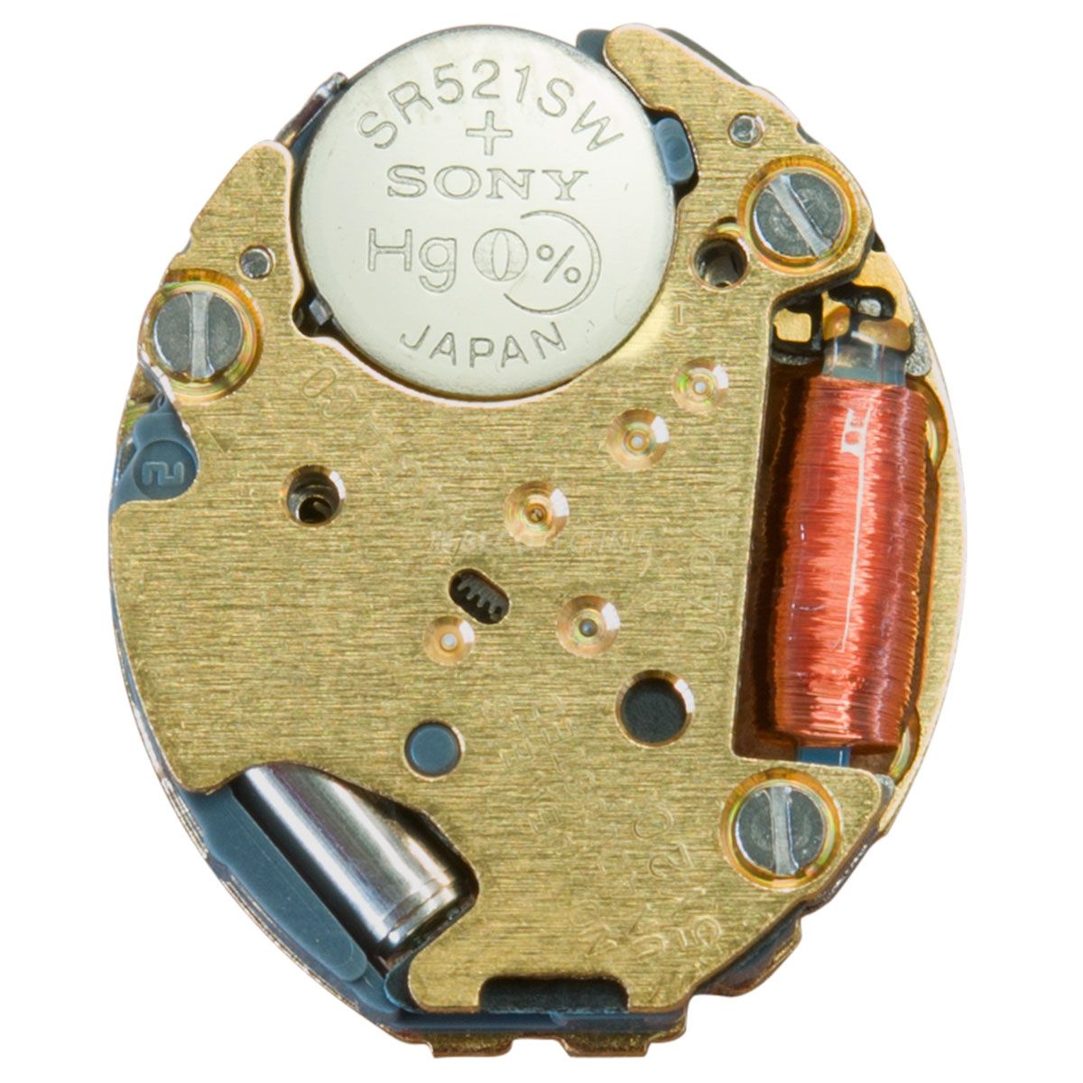 AU-Werk Miyota 5Y20 5 1/2 x 6 3/4''' gilt Quarz (379 | SR521SW)