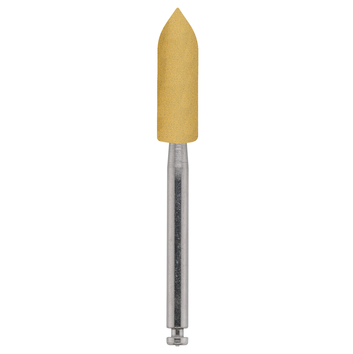 Miniature polisher Exa SPECIAL 0731 - ball Ø 5,0 x 14,0 mm / yellow / shaft Ø 2,35 RA, 12 pieces