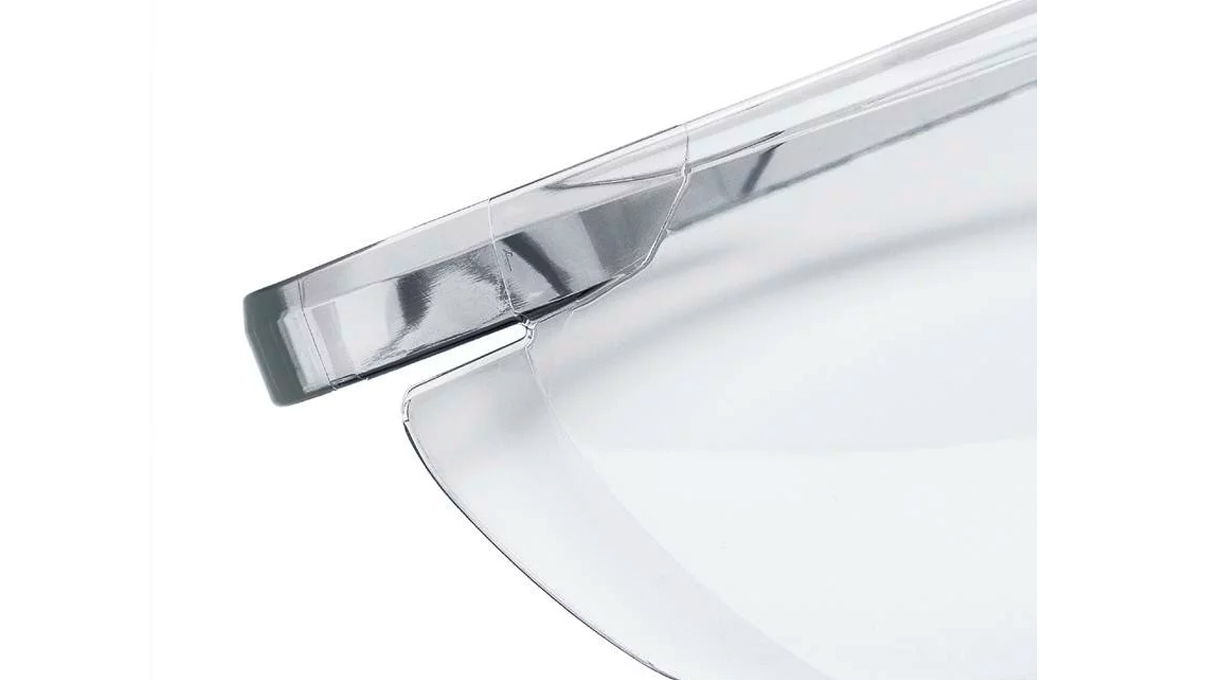 Schutzbrille pure fit, farblos, Sichtscheiben unbeschichtet, flexible Bügel