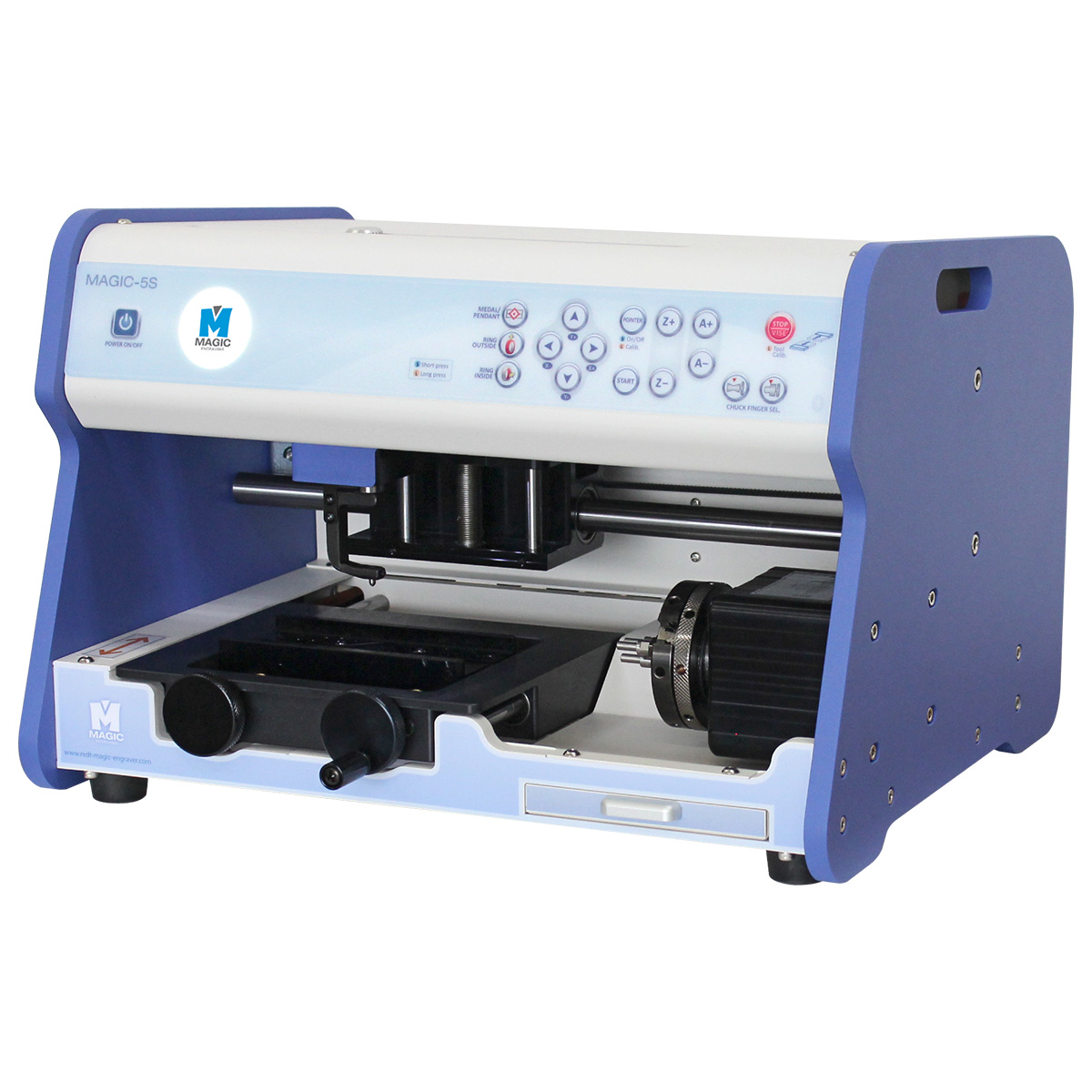 CNC-Gravurgerät Magic-5S für Flach- und Ringgravur
